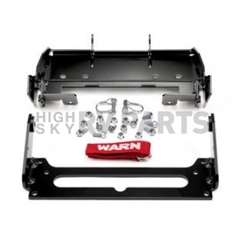 Warn Industries Snow Plow - Straight Blade Front Mount 72 Inch For Side By Side UTV - 91255P72