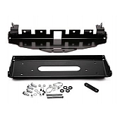 Warn Industries Snow Plow - Straight Blade Front Mount 72 Inch For Side By Side UTV - 91490P72