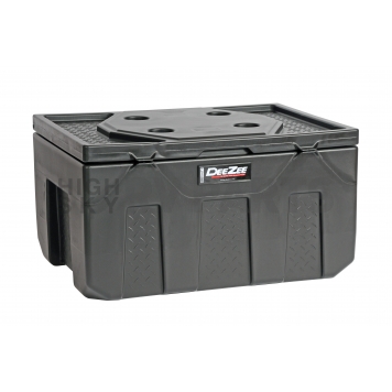 Dee Zee Tool Box - Portable Plastic Standard Profile 10.35 Cubic Feet - 6537P