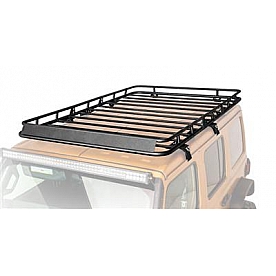 Paramount Automotive Roof Rack for the JK/JL Wrangler Powder Coated Black Steel - 518125