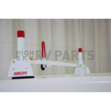 Weather Guard Roof Rack Cross Bar White 14.8 Inch Single - 22501301-2