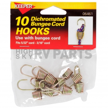 Keeper Corporation Bungee Cord Hook Pack Of 10 - 06461-1