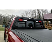 Magnum Truck Racks Headache Rack Louvered Aluminum Black Matte Powder Coated - 220LW