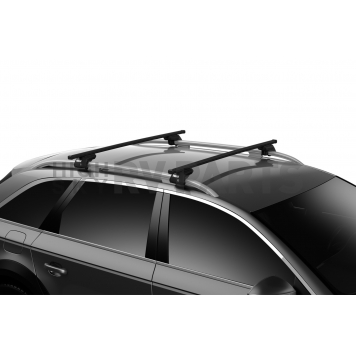 Thule Roof Rack Cross Bar - 43 Inch Gray Set Of 2 - 712100-2