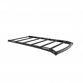 KC Hilites Roof Rack - M-RACKS Aluminum Black With Lighting Mounts/ Horizontal Cross Bars With Hardware Tracks - 9223