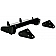 Warn Industries Snow Plow - Straight Blade Front Mount 54 Inch For ATV/UTV - 81922P54