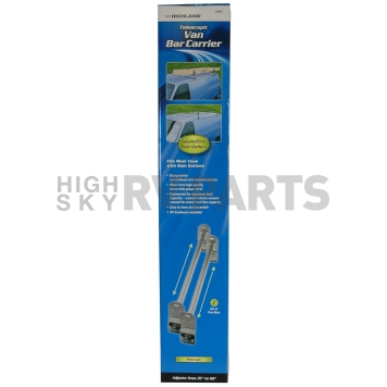 Highland Roof Rack - Adjustable From 37 Inch To 62 Inch Round Set Of 2 - 2006200-1