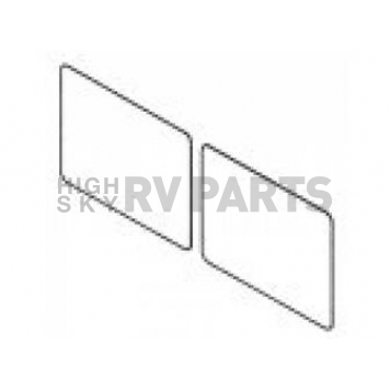 Yakima Replacement Roof Rack Vinyl Pads For Q-Clips Set Of 4 - 8810072