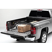 Roll-N-Lock Bed Cargo Divider Flip-Up Aluminum Black - CM131