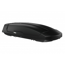 Thule Cargo Box Carrier 165 Pound Capacity Dual Side Opening Black - 635801