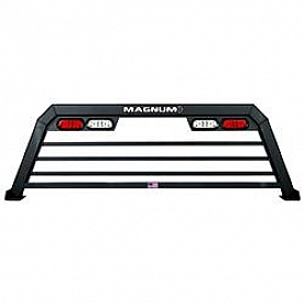 Magnum Truck Racks Headache Rack Louvered Aluminum Black Matte Powder Coated - 119H