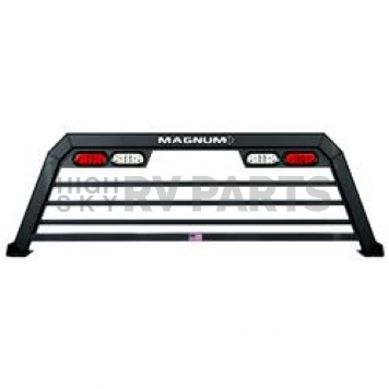 Magnum Truck Racks Headache Rack Louvered Aluminum Black Matte Powder Coated - 119H