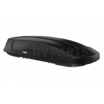 Thule Cargo Box Carrier 165 Pound Capacity Dual Side Opening Black - 635901