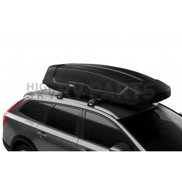 Thule Cargo Box Carrier 165 Pound Capacity Dual Side Opening Black - 635901-2