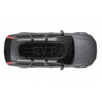 Thule Cargo Box Carrier 165 Pound Capacity Dual Side Opening Black - 635901-4
