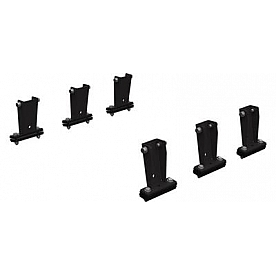 KargoMaster Roof Rack Mounting Kit Aluminum Silver - 4089K