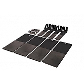 Fab Fours Roof Rack Mounting Kit Black Steel - RR011