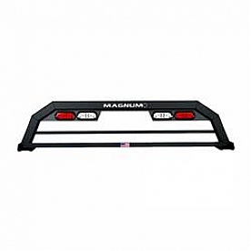 Magnum Truck Racks Headache Rack Louvered Aluminum Black Matte Powder Coated - 18SBL