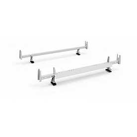 KargoMaster Ladder Rack - Covered Utility 2 Bars Steel - 4NCSXB