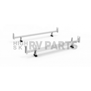 KargoMaster Ladder Rack - Covered Utility 2 Bars Steel - 4NLSXB