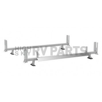 KargoMaster Ladder Rack - Covered Utility 2 Bars Aluminum - 4MEAXB