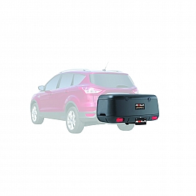 Rola Trailer Hitch Cargo Box Carrier 250 Pound Capacity Without Ramp Plastic - 59109