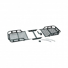 Rola Trailer Hitch Cargo Carrier - 300 Pound Capacity Steel Mesh - 59507