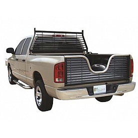 Go Industries Headache Rack Louvered Steel Black Powder Coated - 20750B