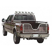 Go Industries Headache Rack Louvered Stainless Steel Polished - 636