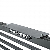 Magnum Truck Racks Headache Rack Light Mount Rectangular Black - 36241M