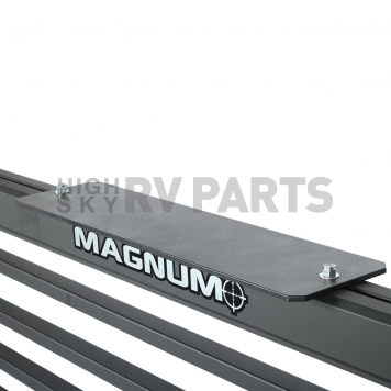 Magnum Truck Racks Headache Rack Light Mount Rectangular Black - 36241M