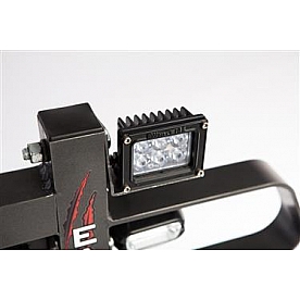 Cargo Ease Headache Rack Light Mount Rectangular Black - CE1007A