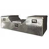 Lund International Tool Box - Fifth Wheel Aluminum 11.2 Cubic Feet - 6132