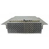 Lund International Tool Box - In-Frame Aluminum 3.1 Cubic Feet - 6802