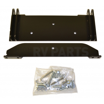 Warn Industries Snow Plow - Straight Blade Center Mount 54 Inch For ATV/UTV - 78395P54-1