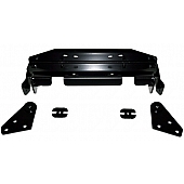 Warn Industries Snow Plow - Tapered Blade Front Mount 60 Inch For ATV/UTV - 80360T60