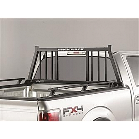 BackRack Headache Rack Steel Black Powder Coated Frame Only - 147TR