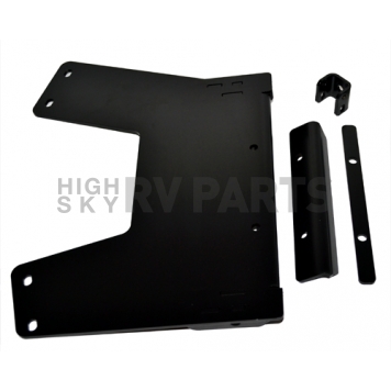 Warn Industries Snow Plow - Straight Blade Center Mount 60 Inch For ATV/UTV - 80260P60-2