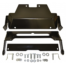 Warn Industries Snow Plow - Straight Blade Front Mount 66 Inch For Side By Side UTV - 79700P66