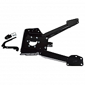 Warn Industries Snow Plow - Straight Blade Front Mount 66 Inch For Side By Side UTV - 79925P66