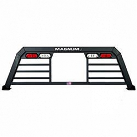 Magnum Truck Racks Headache Rack Louvered Aluminum Black Matte Powder Coated - 217HW