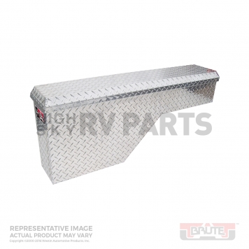 Westin Automotive Tool Box Wheel-Well Polished Aluminum - RB160