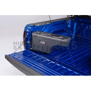 UnderCover Tool Box Wheel-Well Black Textured Plastic 1.5 Cubic Feet Swing Case - SC100P-1