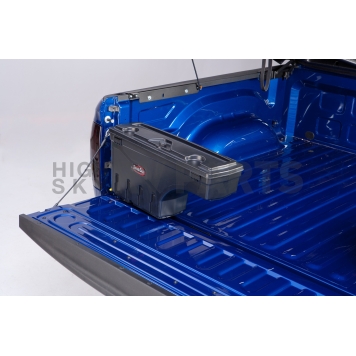 UnderCover Tool Box Wheel-Well Black Textured Plastic 1.5 Cubic Feet Swing Case - SC100P-2