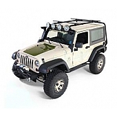 Rugged Ridge Roof Rack - Black 300 Pounds Square - 1170301