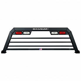 Magnum Truck Racks Headache Rack Louvered Aluminum Black Matte Powder Coated - 18809331H