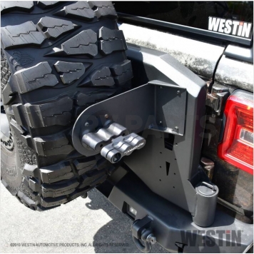 Westin Automotive Liquid Storage Container Mount Black Steel - 5989025-1