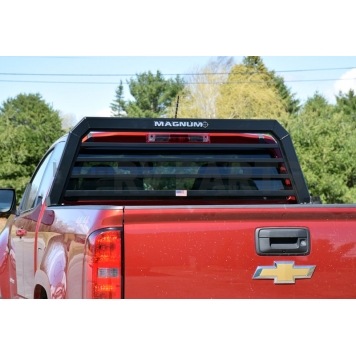 Magnum Truck Racks Headache Rack Louvered Aluminum Black Matte Powder Coated - 48820331-1