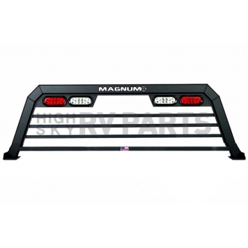 Magnum Truck Racks Headache Rack Louvered Aluminum Black Matte Powder Coated - 507L