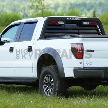 Magnum Truck Racks Headache Rack Louvered Aluminum Black Matte Powder Coated - 507L-1